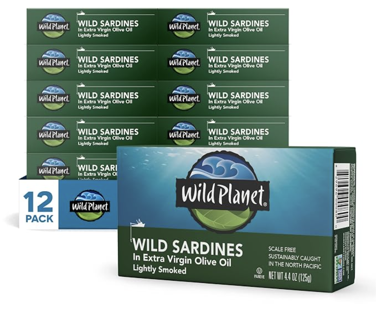 Wild Planet Sardines in Extra Virgin Olive Oil