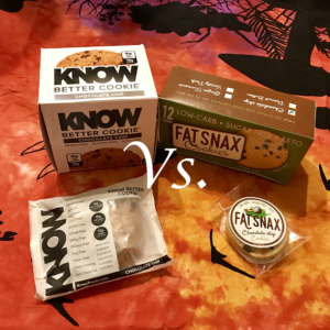 KNOW Better Cookies vs. Fat Snax Keto Cookies