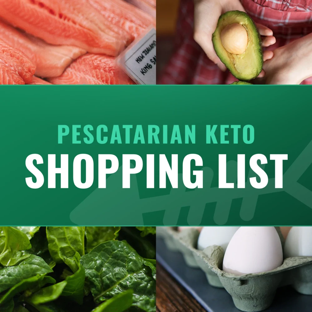Pescatarian Keto Food Shopping List