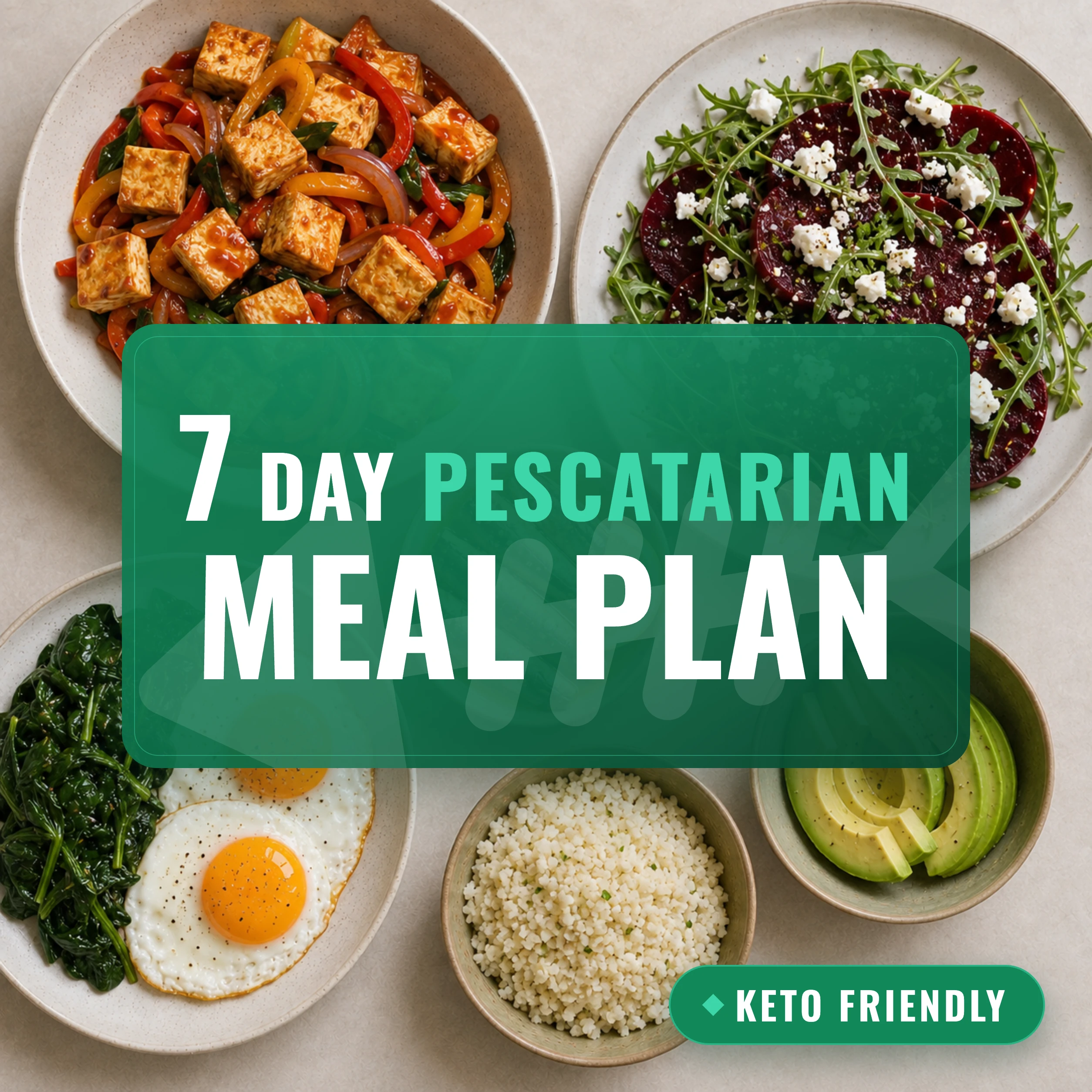 7-Day Pescatarian Keto Meal Plan